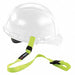 Hard Hat Lanyard Buckle Elastic Lime