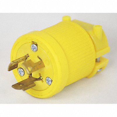 Plug 250V 15A L6-15P 2P 3W 1PH