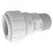 Connector 3/4 CTS x 3/4 NPT White