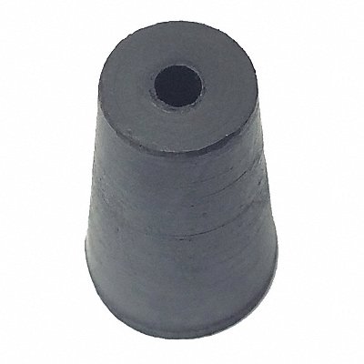 Stopper Sz 0 10 mm BDia Black 0 PK50