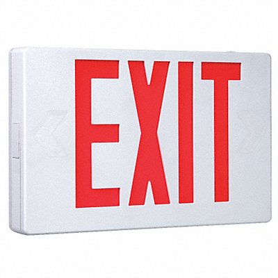 Exit Sign 3.0W Red 1 or 2 Faces