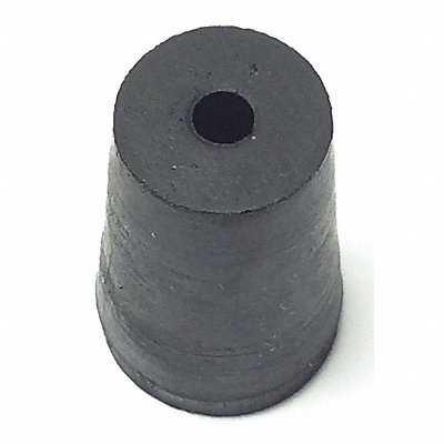 Stopper Sz 0 9 mm BDia Black 0 PK100