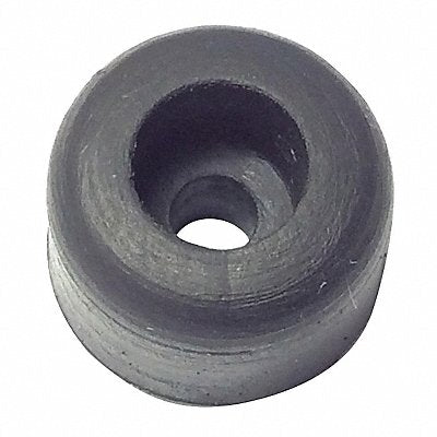 Bumper 1/2 in Black Rubber PK25