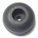 Bumper 5/8 in Black Rubber PK25