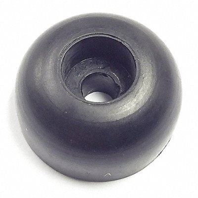 Bumper 3/4 in Black Rubber PK25