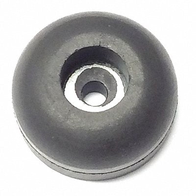 Bumper 5/8in. Black Rubber PK25