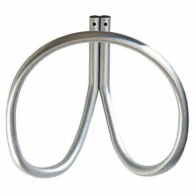 Garden Hose Hanger Steel 11 in W Silver