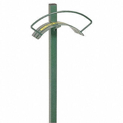 Garden Hose Hanger Steel 13 in W Green