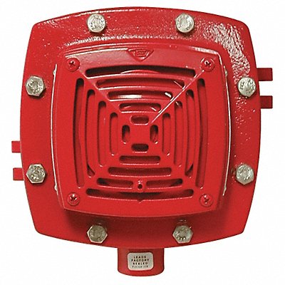 Horn Red Surface Mounting