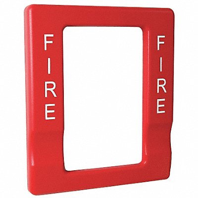 Trim Marked Fire Finish Red