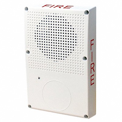 Outdoor Speaker Marked Fire White