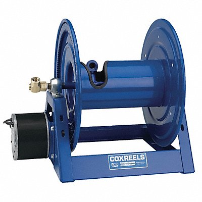 Motor Hose Reel 325 ft 1/2 in I.D. Blue