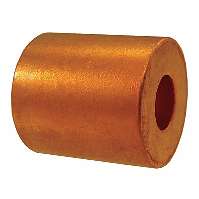 Wire Rope Stop Sleeve 1/4 In 122 Copper