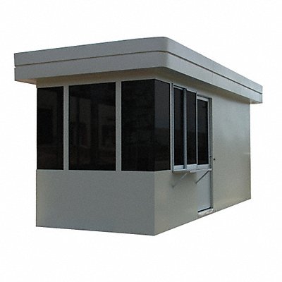 Grd Bldg w Restroom 7.5 x9.2 x19ft White