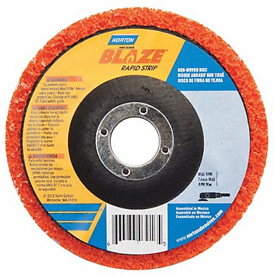 Non-Woven Dep Center Disc 4 1/2 in Dia