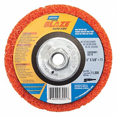 Non-Woven Dep Center Disc 5 in Dia