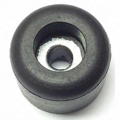 Bumper 3/4 in Black Rubber PK10