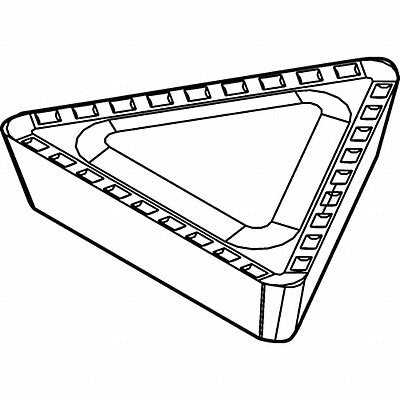 Triangle Milling Insert 1603 Carbide