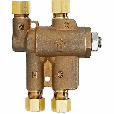 Point Of Use Mixing Valve 3/8 in Inlet