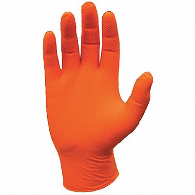 Disposable Gloves Nitrile Org M PK100