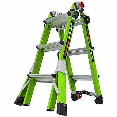 Multipurpose Ladder Fiberglass 32 lb