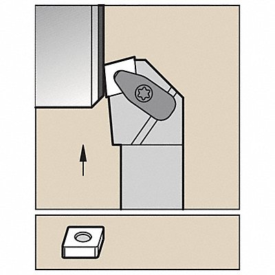 Toolholder ISO D-Style Clamping