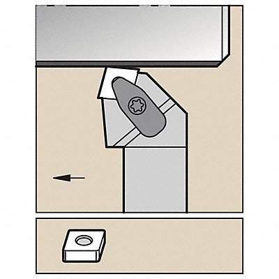 Indexable Toolholder DCRN 