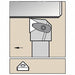 Indexable Toolholder DTGN 