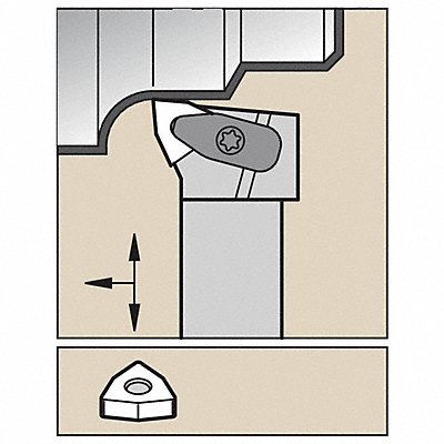 Indexable Toolholder DWLN 