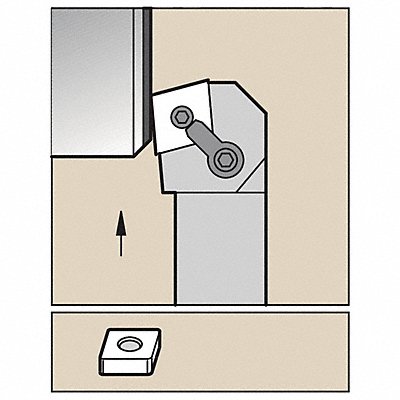 Indexable Toolholder MCKN 