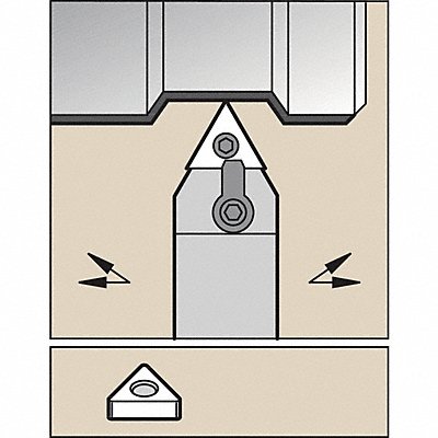 Indexable Toolholder MTEN 