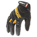 GLOVES,SUPR DUTY,LG,BK/YL