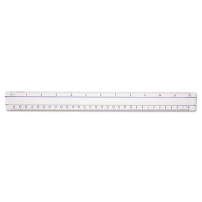 RULER,12" MAGNIFYING,CLR