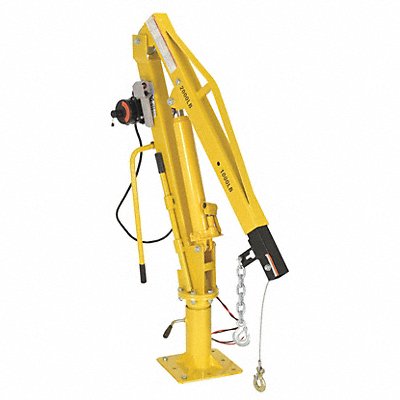 Winch Operated Truck Jib Crane Dc