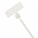 Cable Tie Natural Flag Marker 4 18 lb.