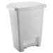 WASTEBASKET,STEP-ON,WH