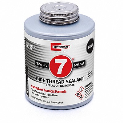 Pipe Thread Sealant 15.994 fl oz Black