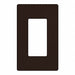 Wallplate 1-Gang Decora Brown