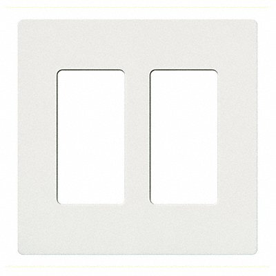 Wallplate 2-Gang Decora White