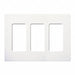 Wallplate 3-Gang Decora White