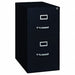 Vertical File Cabinet Black 28-3/8 in H