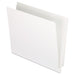 FOLDER,END TAB LTR,WHT