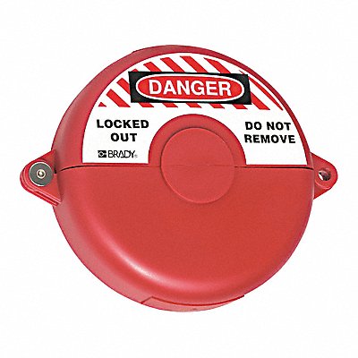 V307 Gate Valve Lockoout 5-6.5 Red