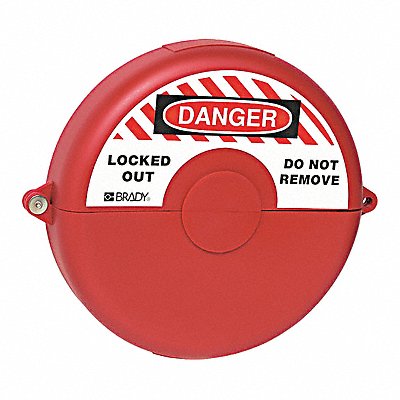 V310 Gate Valve Lockoout 6.5-10 Red