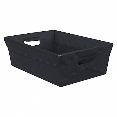 Nesting Ctr Blk Solid Corrug HDPE PK5