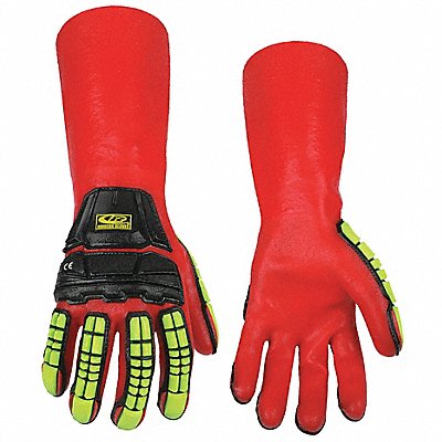 K2856 R-Chem Impact Glove Short Cuff 35cm S PR