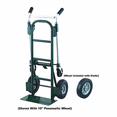 Hand Truck Steel Convertible Dual Handle