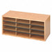 Wood/Corrugated Literature Organizer 12