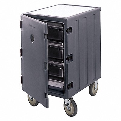 Food Transport Cart Dark Brown