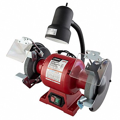 Bench Grinder with Light 6 